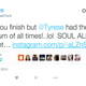Tank’s tweet
Twitter